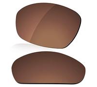 LenzReborn Polarized Lens Replacement for Oakley Whisker Sunglass - Rust Brown - Polarized