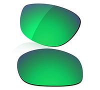 LenzReborn Polarized Lens Replacement for Wiley X Kingpin 60mm Sunglass - Lawn Green - Polarized Mirrored