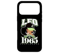 Leo 1965 Crowned Black Mom Afro Queen Legacy Case for iPhone 17 Pro Max