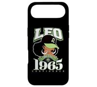 Leo 1965 Crowned Black Mom Afro Queen Legacy Case for iPhone Air