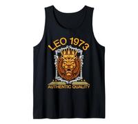 Leo 1973 Authentic Quality 53 Years Old Birthday to Me You Tank Top