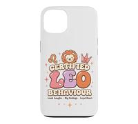 Leo 2026 Astrology Horoscope Trendy Summer Birthday Case for iPhone 13