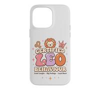 Leo 2026 Astrology Horoscope Trendy Summer Birthday Case for iPhone 14 Pro Max