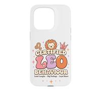 Leo 2026 Astrology Horoscope Trendy Summer Birthday Case for iPhone 15 Pro