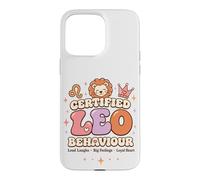 Leo 2026 Astrology Horoscope Trendy Summer Birthday Case for iPhone 15 Pro Max