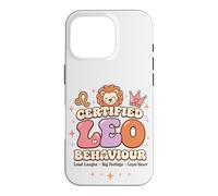 Leo 2026 Astrology Horoscope Trendy Summer Birthday Case for iPhone 16 Pro