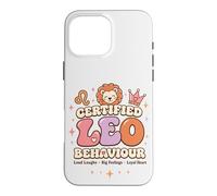 Leo 2026 Astrology Horoscope Trendy Summer Birthday Case for iPhone 16 Pro Max