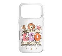 Leo 2026 Astrology Horoscope Trendy Summer Birthday Case for iPhone 17 Pro