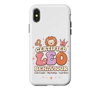 Leo 2026 Astrology Horoscope Trendy Summer Birthday Case for iPhone X/XS