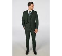 Leo 3 Piece Checked Suit Paul Andrew Green 50R