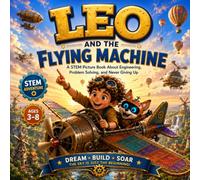 Leo and the Flying Machine: A STEM Picture Book About Engineering, Problem Solving, and Never Giving Up (Leo the Little Inventor)