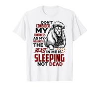 Leo Birthday Beast Lion of Judah Jungle King Men Boy Dad Son Value Graphic T-Shirt, Men, White, M