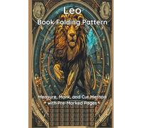 Leo Book Folding Pattern: Measure, Mark, and Cut Method with Pre-Marked Pages