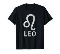 Leo Chalk Zodiac Graphic T-Shirt