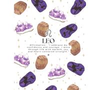 Leo Crystal Journal Workbook: (8x10 edition)
