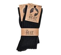 Leo Design Cashmere & Merino Wool Dress Socks for Men & Women, Quality, Breathable, Thin Cashmere Blend, Anti Bacterial & Odor Free, Thermal & Warm, Ideal for Autumn & Winter, 2pack (Black, 3-5)