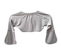 LEO&GABE Bamboo Scratch Long Sleeved Mittens for Eczema Kids 0-3Y (18-24M) Grey