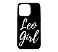 Leo Girl Zodiac Astrological Sign Horoscope Birthday Case for iPhone 15 Pro Max