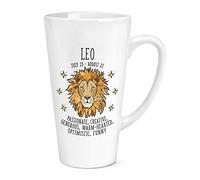Leo Horoscope 17oz Large Latte Mug Cup