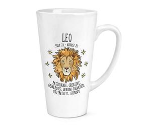 Leo Horoscope 17oz Large Latte Mug Cup