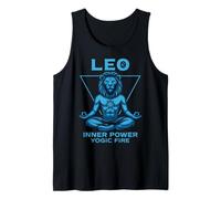 Leo - Inner Power/Yogic Fire (Zodiac Yoga Design) Tank Top