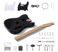 Leo Jaymz DIY TL Style Electric Guitar Kits,Spray-painted Mahogany Body,Maple Neck, including all Components