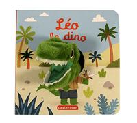 Leo le dino: Livre marionnette pour bébé - dès 3 mois