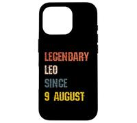 Leo Legend Since 9th August Birthday Case for iPhone 16 Pro