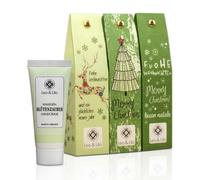 Leo & Lilo Hand Cream Gift Set Camellia 3 x 20 ml Christmas Greeting | Hand care from Germany, the little joy for the party - individually packed with a small writing area, ready to give as a gift