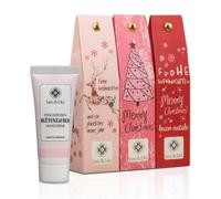 Leo & Lilo Hand Cream Gift Set Peony 3 x 20 ml Christmas Greeting | Hand care from Germany, the little joy for the party - individually packed with a small writing area, ready to give as a gift