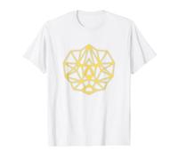 Leo Lion Geometric Zodiac Sign Birthday Value Graphic T-Shirt, Men, White, XL