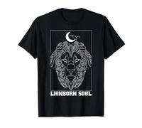 Leo Lionborn Soul Zodiac Sign Constellation Moon Astrology T-Shirt