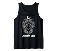 Leo Lionborn Soul Zodiac Sign Constellation Moon Astrology Tank Top