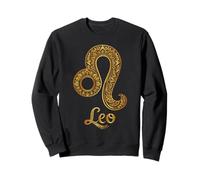Leo Mandala Zodiac Sign Sacred Geometry Astrology Sweatshirt