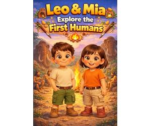 Leo & Mia Explore the First Humans: A Fun Prehistory Adventure for Kids | Early Humans, Stone Tools, Ice Age Life | Easy English Learning Story for Beginners, ESL Children Ages 5-10