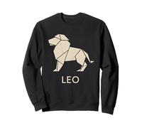 Leo Origami Zodiac Graphic Sweatshirt