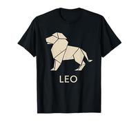 Leo Origami Zodiac Graphic T-Shirt