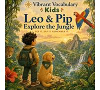Leo & Pip Explore the Jungle: A lush Central-American jungle Teaches: first words · big & little · counting 1-2-3 · shapes · up/down/in/out · colors · find the hidden butterfly (Word Explorer Series)