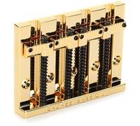Leo Quan Badass II 4-String High-mass Bass Bridge - Gold