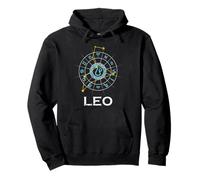 Leo Ruler of Fire Pullover Hoodie