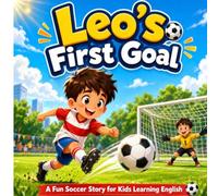 Leo’s First Goal: A Fun Soccer Story for Kids Learning English
