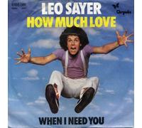 LEO SAYER - how much love 45 rpm single