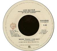 Leo Sayer - More Than I Can Say