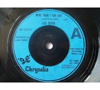 Leo Sayer - More Than I Can Say - Leo Sayer 7" 45
