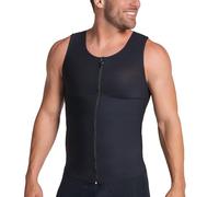 LEO Slimming Body Compression Shaper Vest for Men - Posture Corrector Shapewear