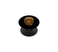 Leo Steampunk Zodiac Lion Gear PopSockets Adhesive PopGrip