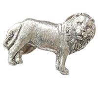 Leo The Lion Lapel Pin Badge In Velvet Pouch Or Gift Box With Free Engraving 216