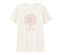 Leo The Lion Zodiac Sign Premium T-Shirt