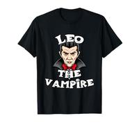 Leo The Vampire T-Shirt Halloween Simple Costume T-Shirt