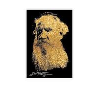 Leo Tolstoy Poster Portrait Art Canvas Poster Wall Art Decor Print Picture Paintings for Living Room Bedroom Decoration 12x18inch(30x45cm)